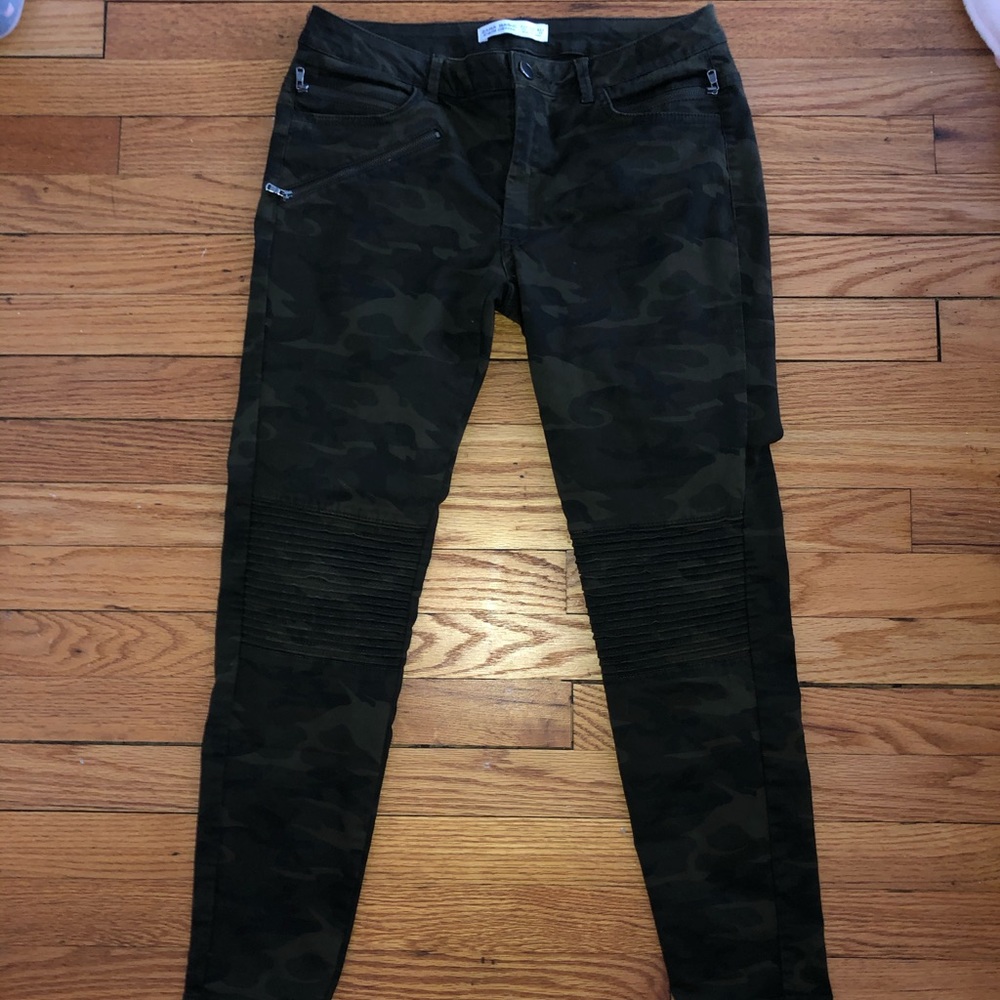 Camo Green Jeans